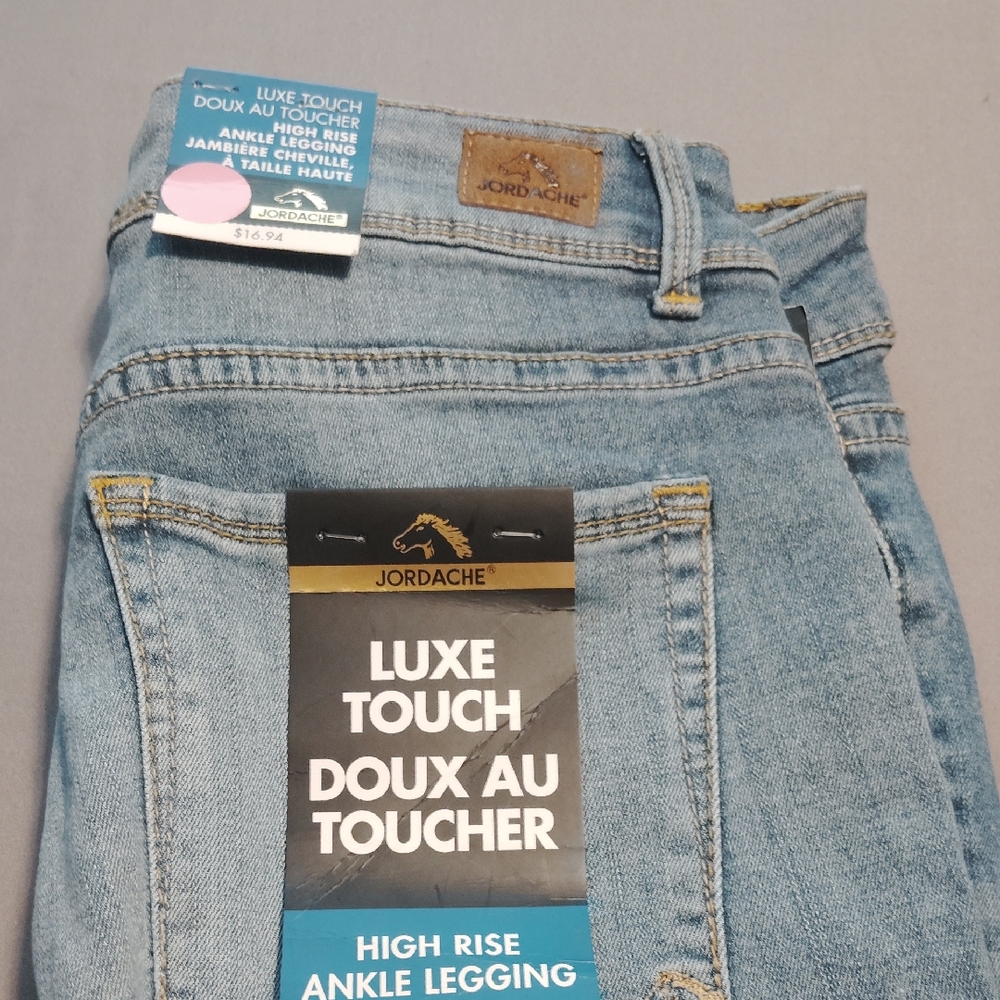 Jordache Women's Light Blue High Rise Jeans